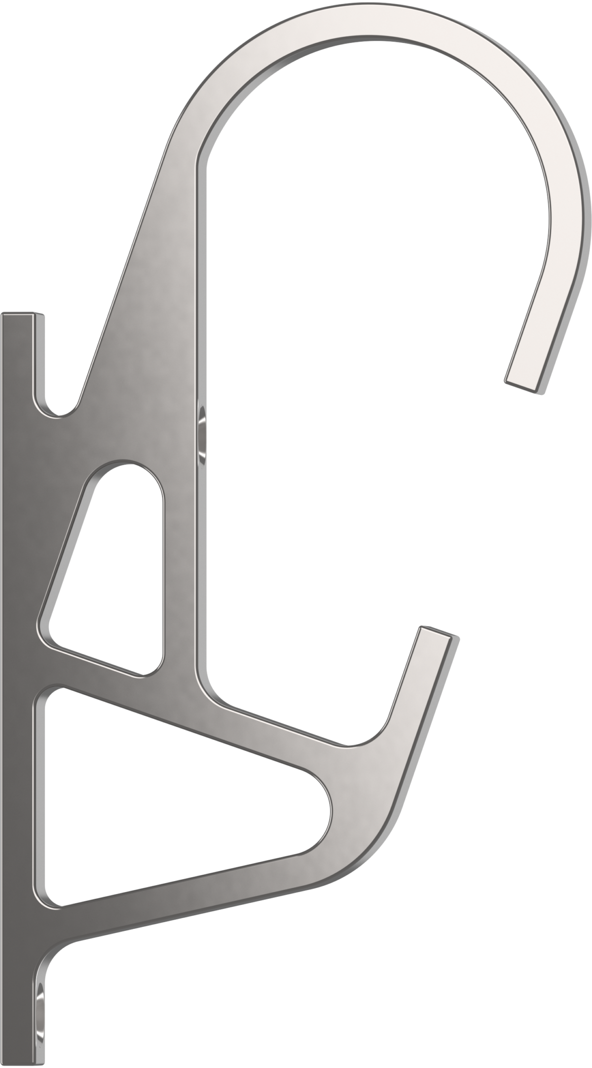 Loop Coat Hook Mirror Polished
